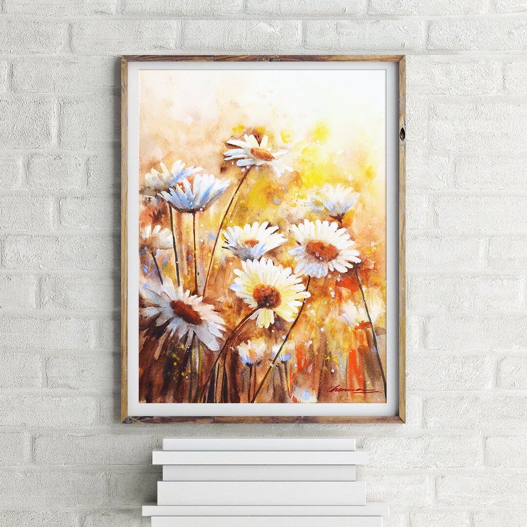 夕焼けの風景画 アートプリント 楽しい夕焼けの風景アートプリント - 鮮やかな風景の壁アート - Etsy 日本