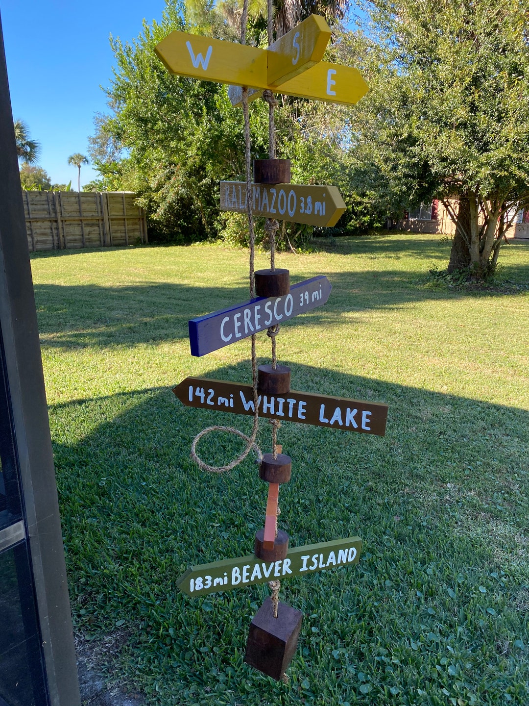 Creative Destinations Directional Arrow Signs. Personalized Custom Hand ...