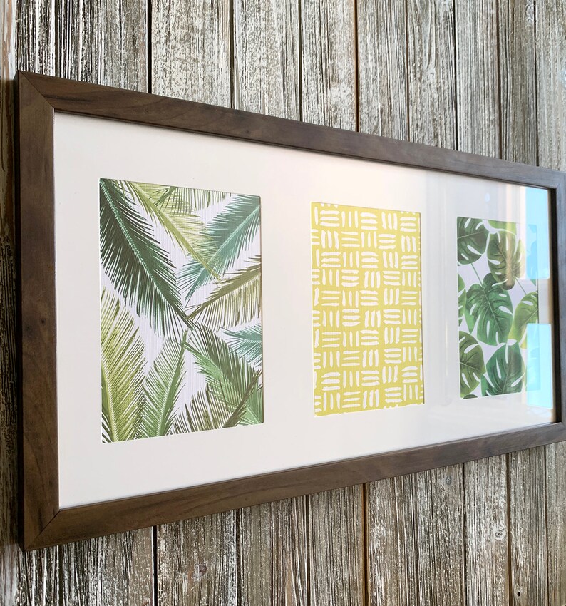 JADE JUNGLE 10x20 Trio Print Wall Art Framed Prints Tropical Etsy