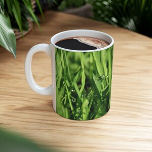 Taza de cerámica naturaleza 11oz