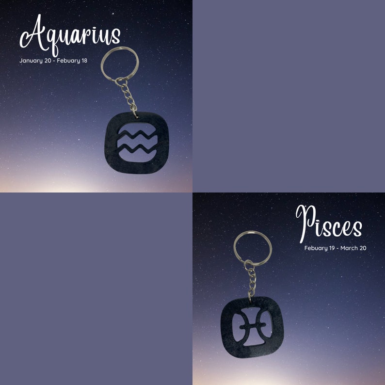 Zodiac Keychains image 7