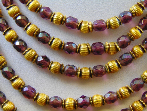 Unsigned Haskell?? Seven Strand Purple and Brass … - image 6