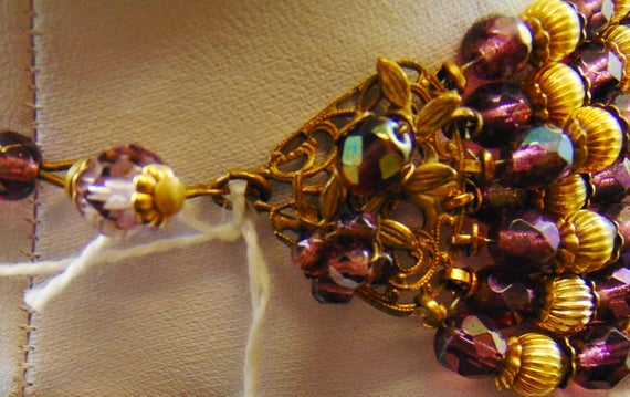 Unsigned Haskell?? Seven Strand Purple and Brass … - image 9