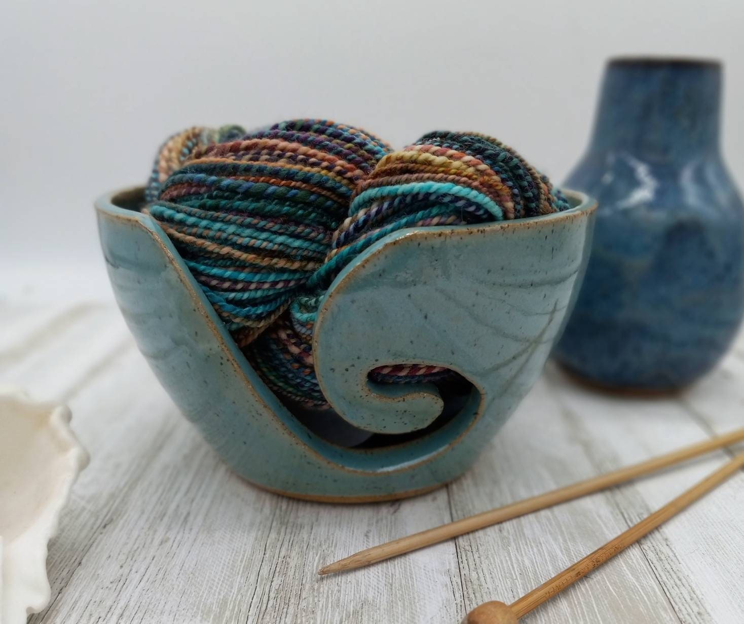 SALE Yarn Bowl Ceramic Yarn Bowl Pottery Yarn Bowl Etsy