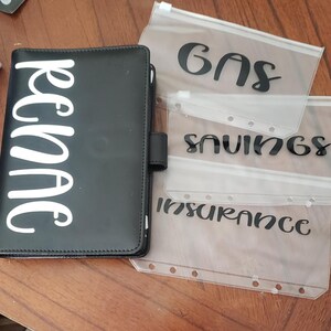 LV Inspired A6 Sized Cash Envelope Binders ONLY – Shes On A Budget