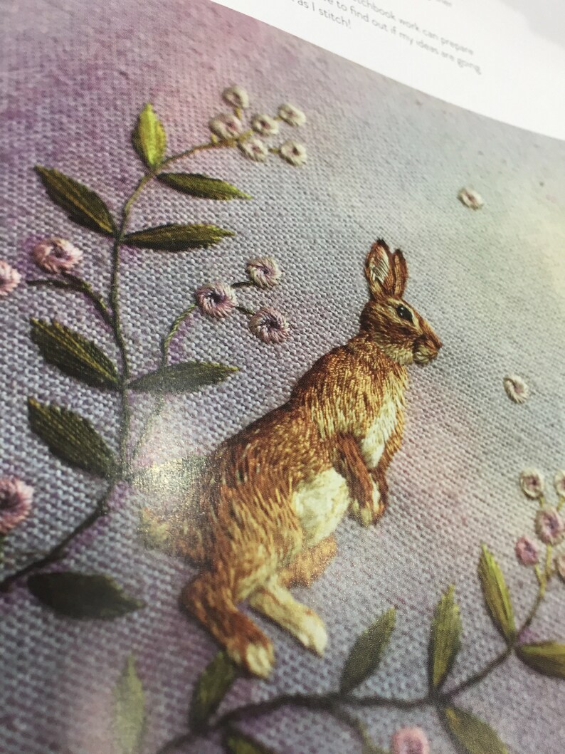 The embroidered art of Chloe Giordano an exquisite textile art Etsy