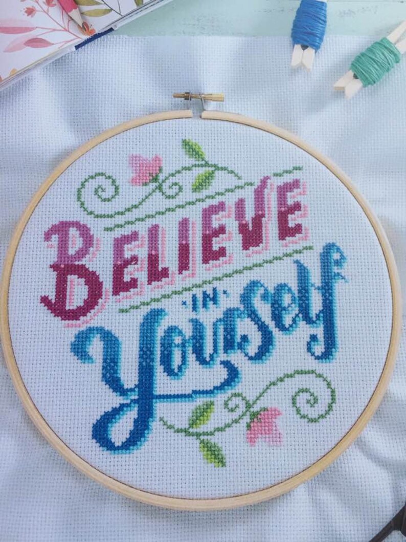 Cross Stitch for the Soul a book by Emma Congdon aka Etsy