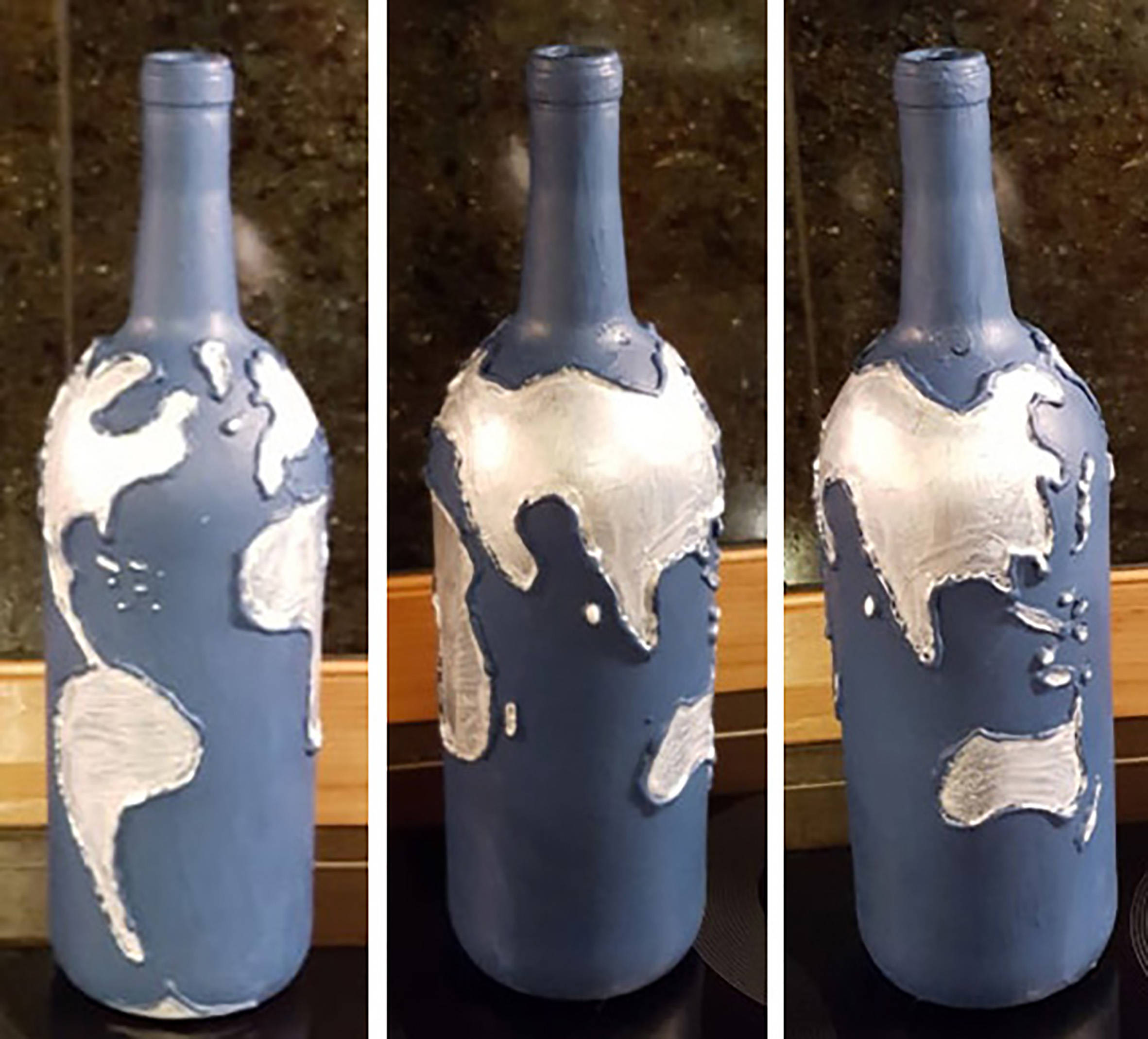 Bottle Globe Etsy