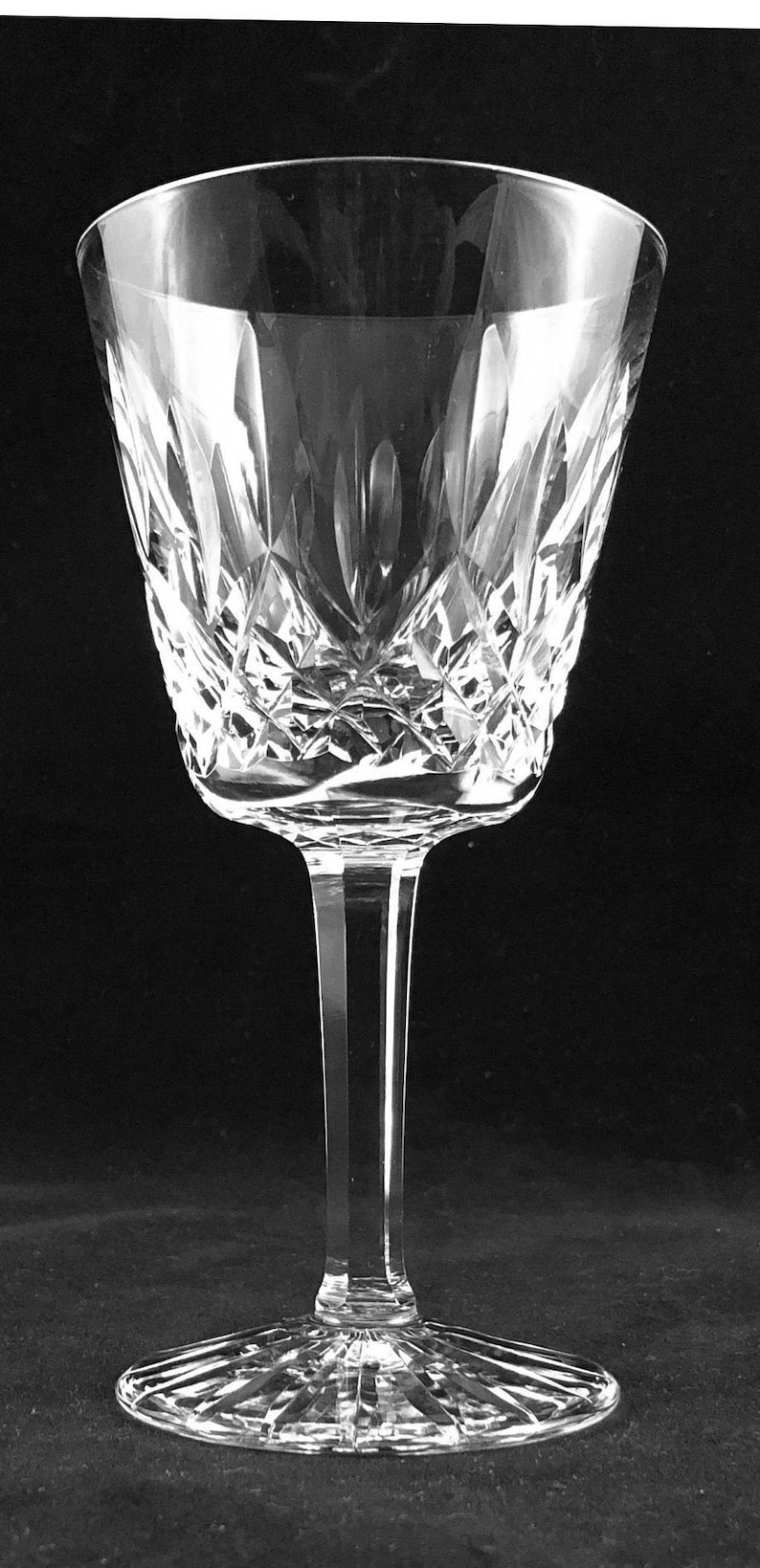 Vintage Waterford Lismore Cut Crystal 5 7 8 Inch 6 Ounce Etsy