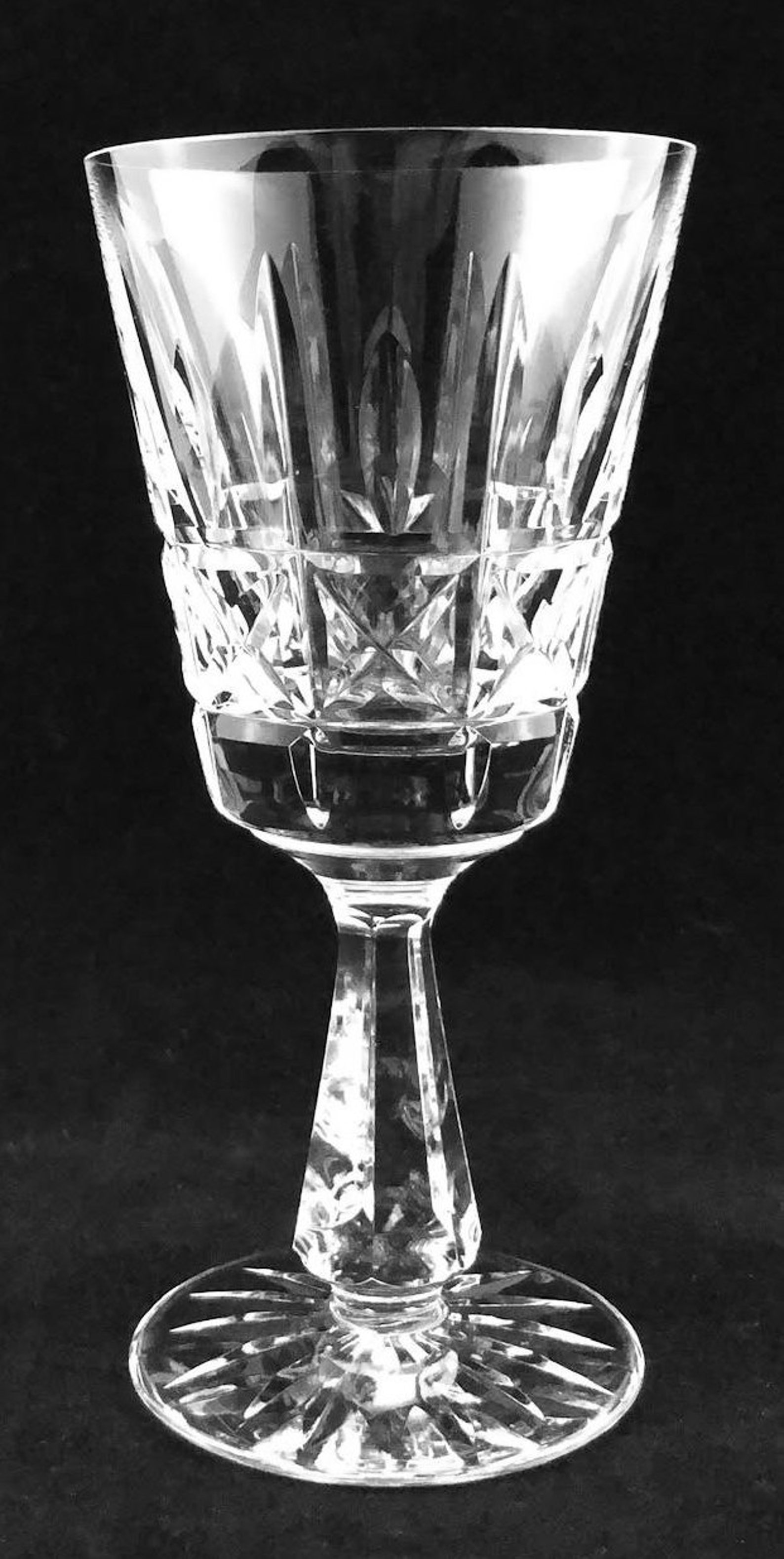 Stately Vintage Signed Waterford Cut Crystal Kylemore 6 inch 4 Etsy