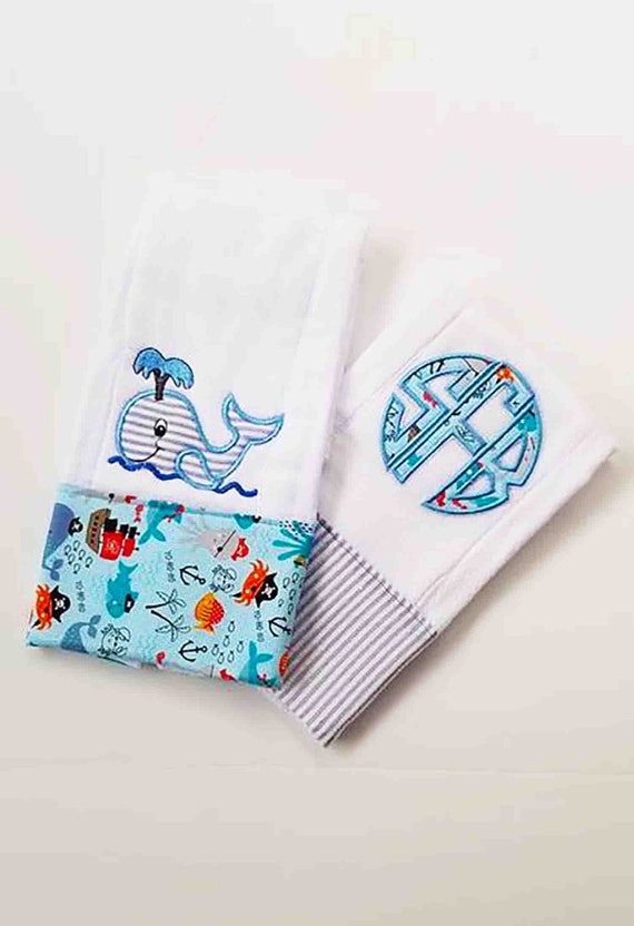 Personalized hotsell burp cloths