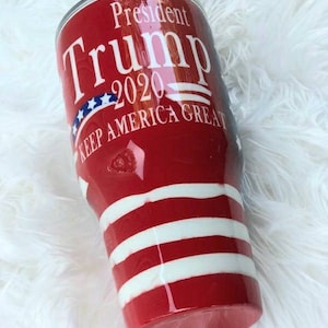 Trump Flag Tumbler, President Trump Tumbler, Trump Tumbler, American Flag Tumbler