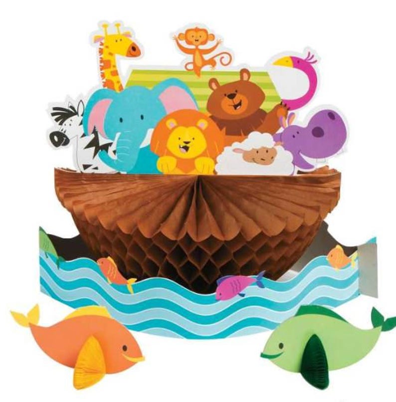 Noah S Ark Party Noah S Ark Noah S Ark Birthday Etsy