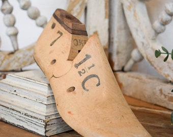 Antique wooden Shoe Form