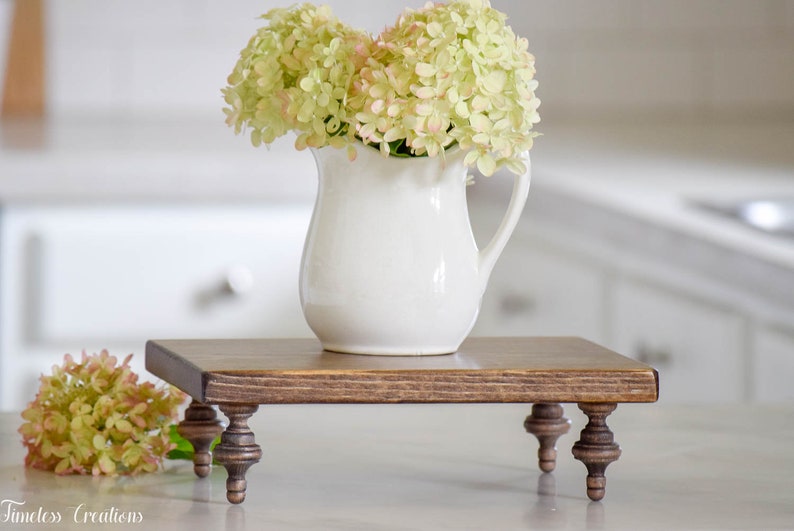 Small Riserfree Shipping Stained or White Wood Riser Riser Etsy