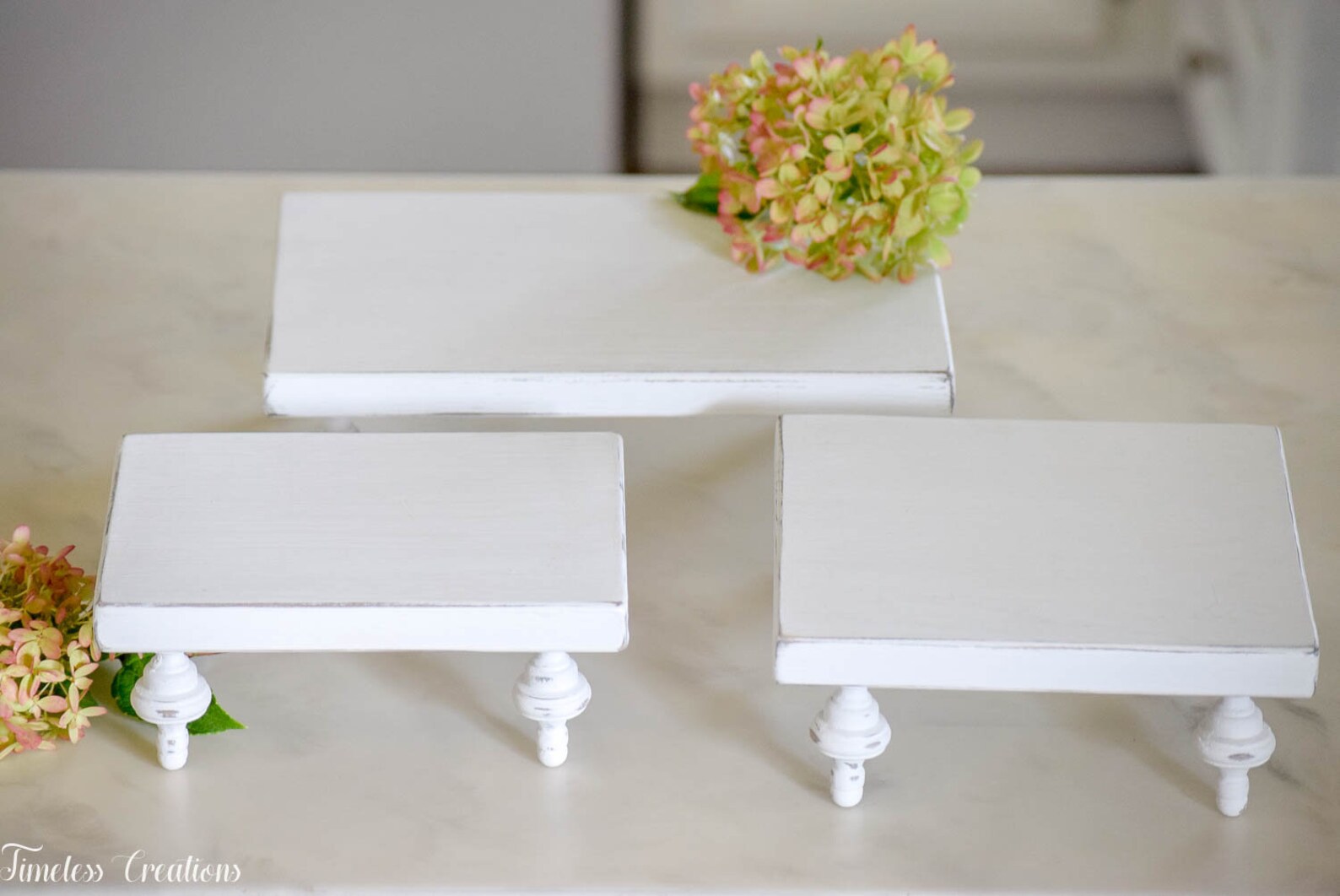 Small Riserfree Shipping Stained or White Wood Riser Riser Etsy