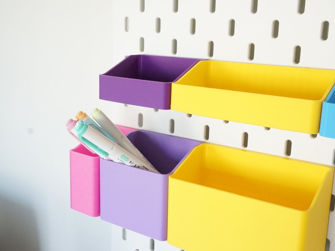 Storage Bins and Containers Pegboard IKEA SKADIS Etsy