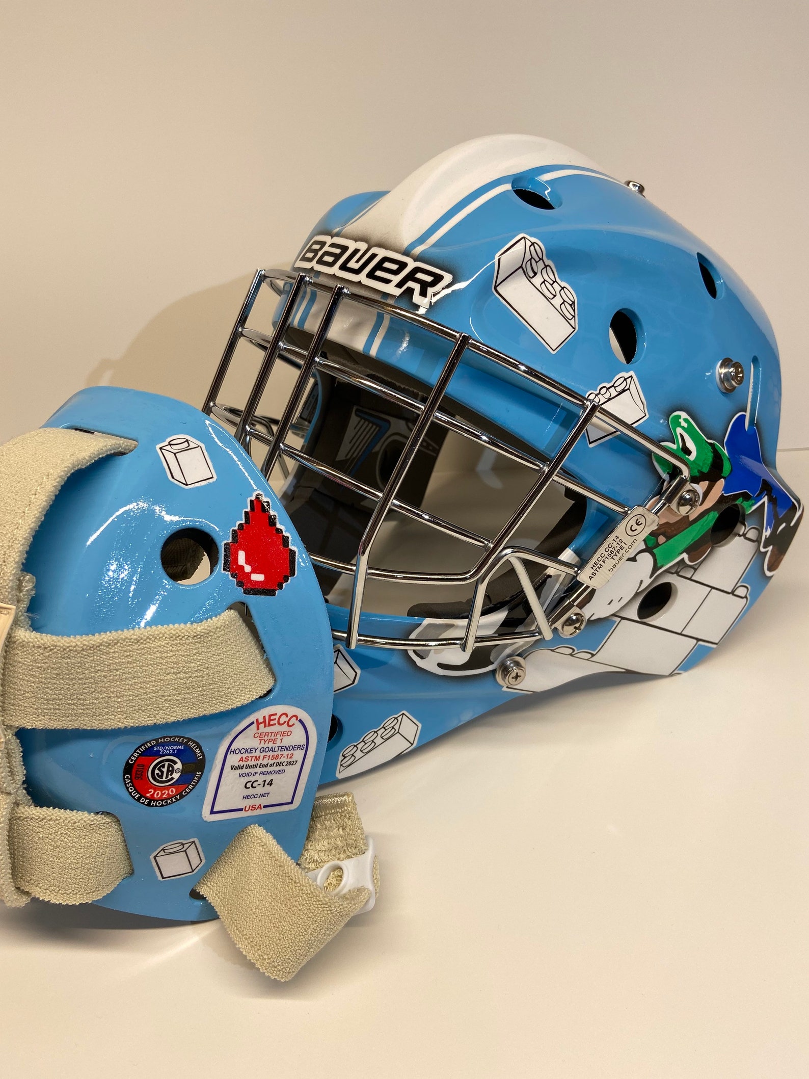 Custom Painted Goalie Masks Etsy