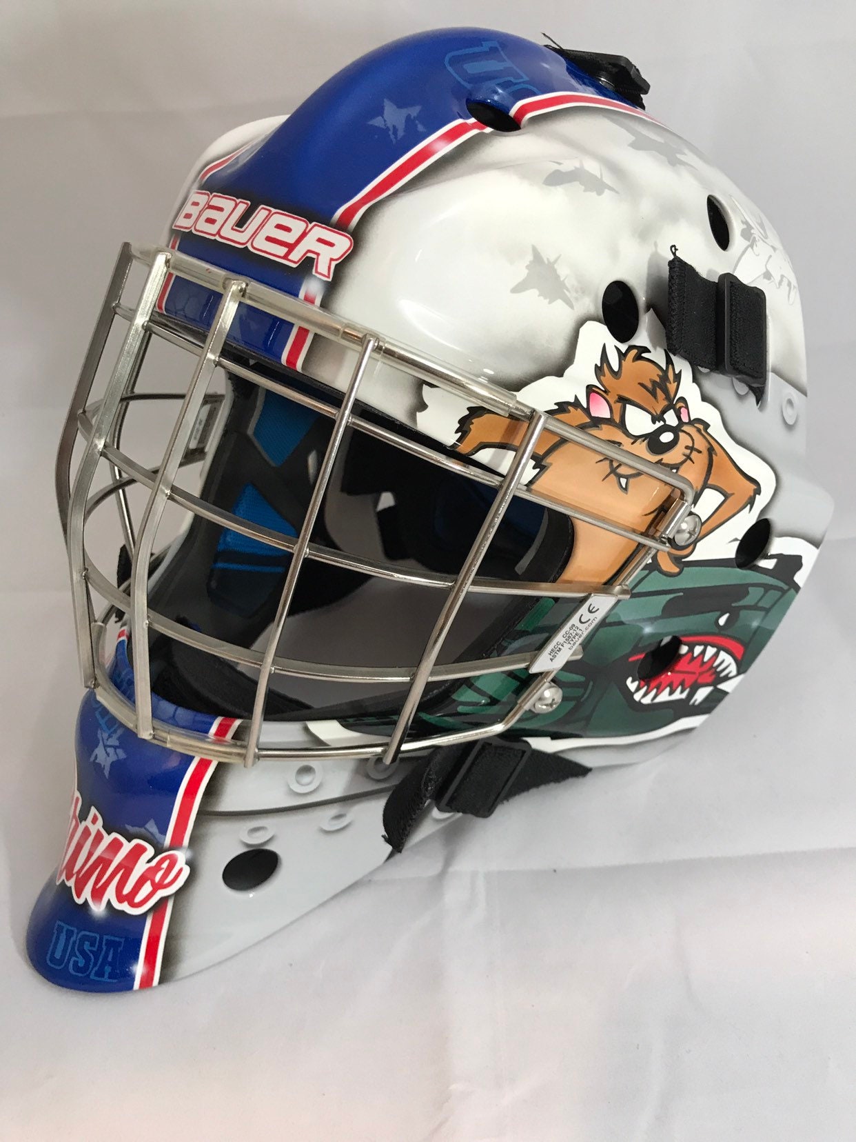 Custom Painted Goalie Masks | Etsy