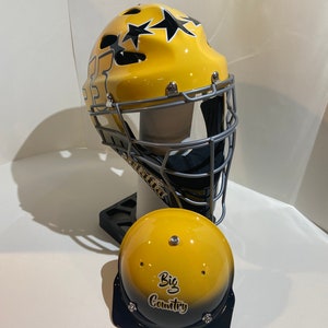 Custom painted catchers helmets