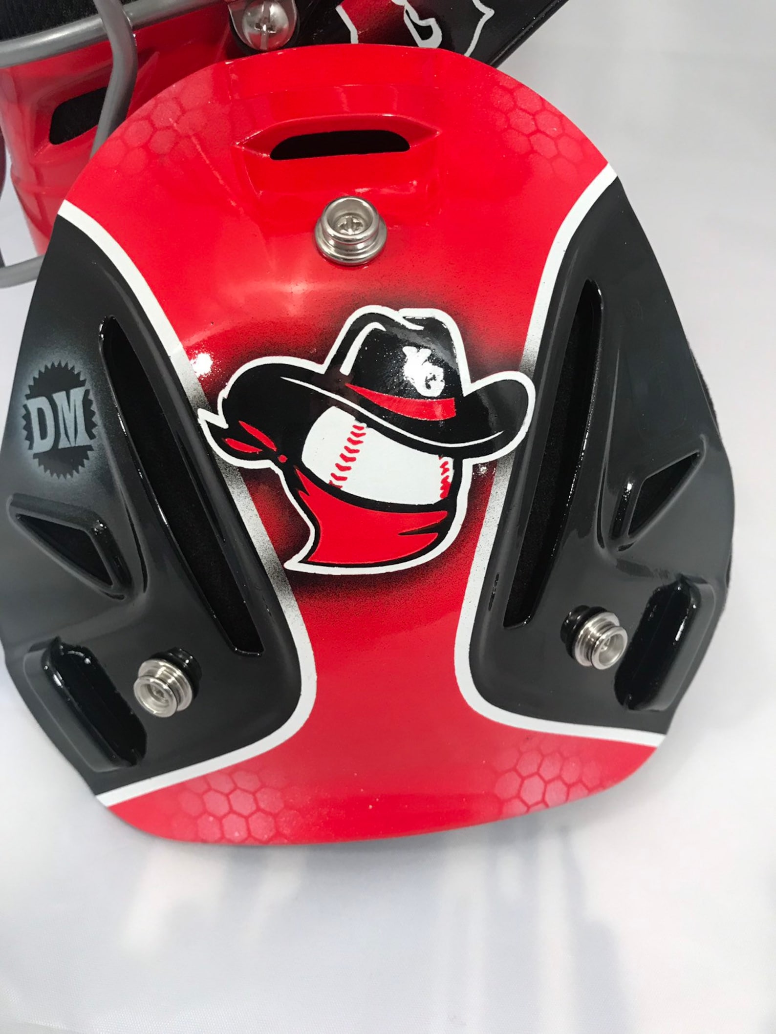 Custom Painted Catchers Helmets Etsy