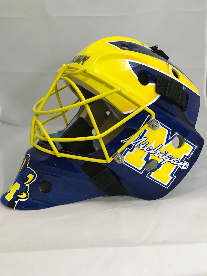 Custom Painted Goalie Masks Etsy