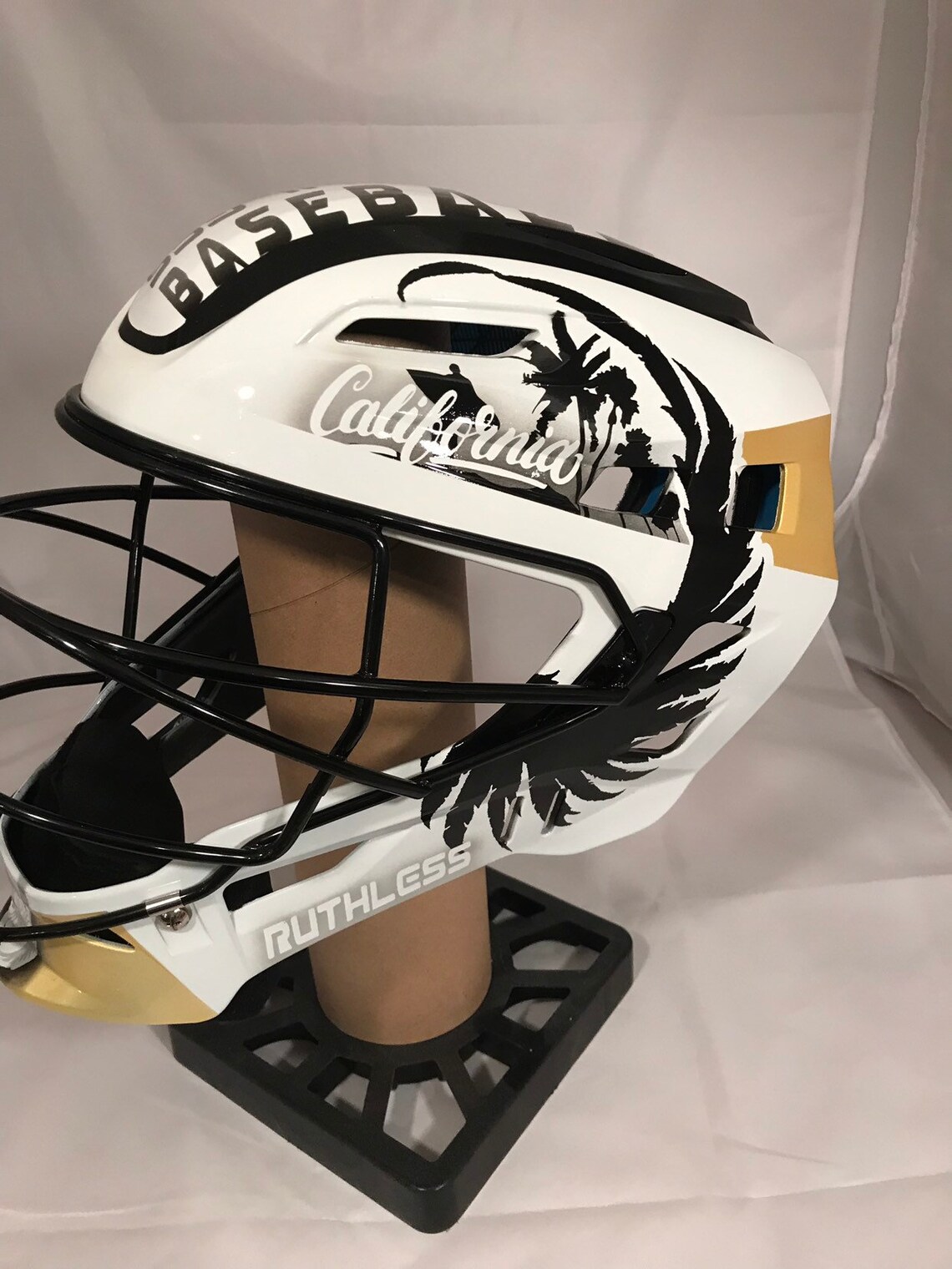 Custom painted catchers helmets Etsy
