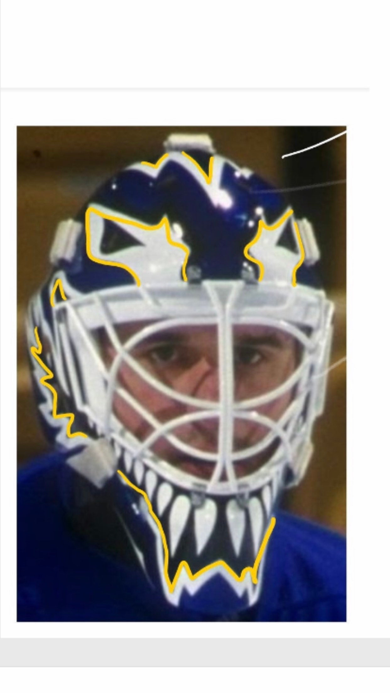 Custom Painted Goalie Masks Etsy
