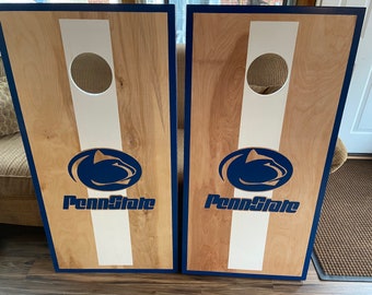 Penn State cornhole board or vehicle decal NCAA PS1 s 