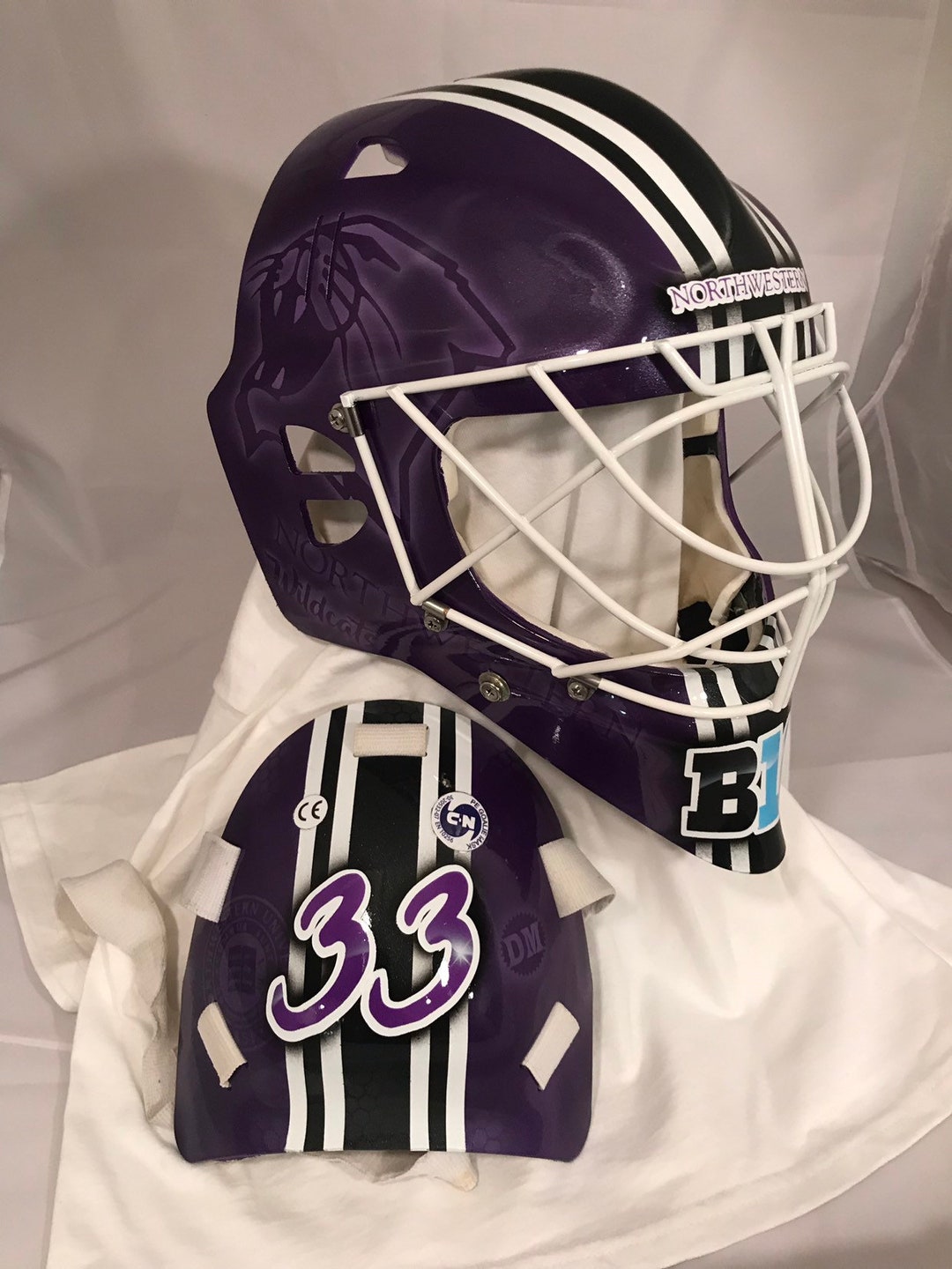 Custom painted Field Hockey Masks Etsy.de