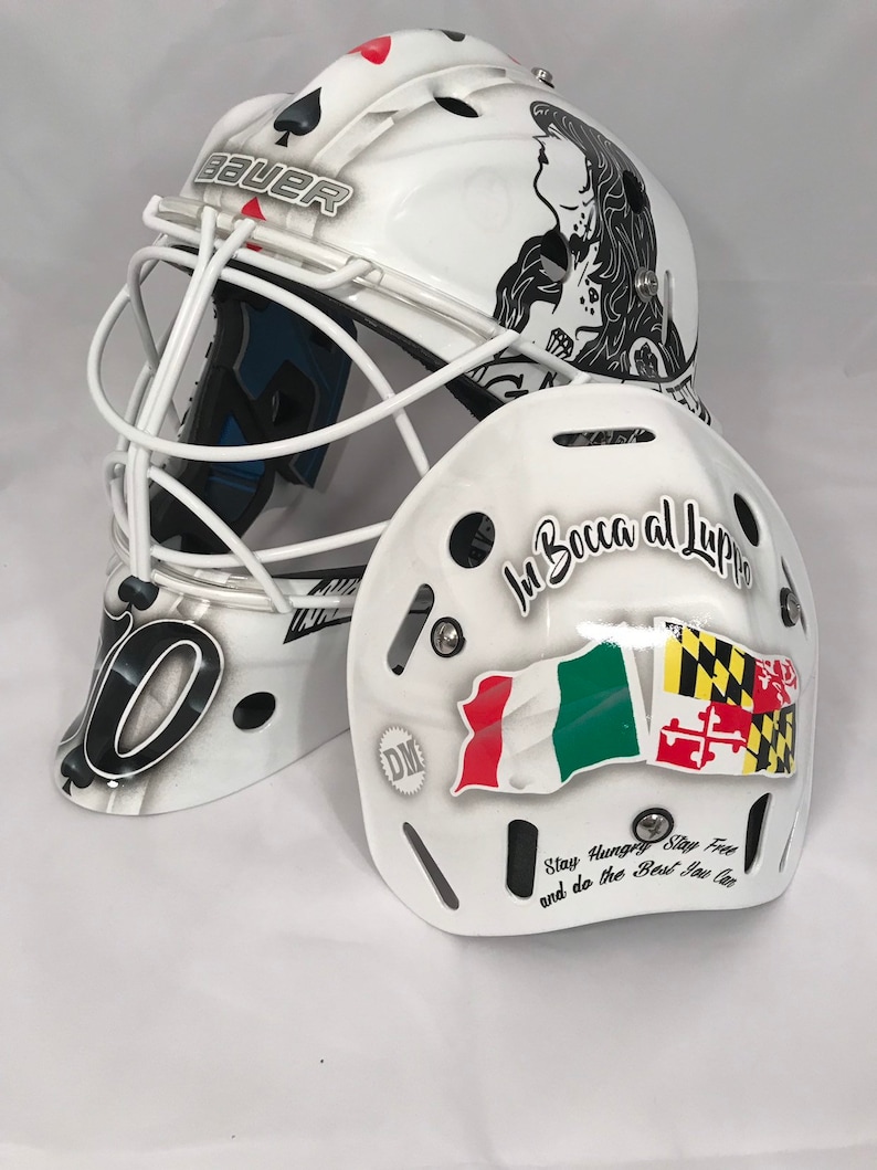 Custom Painted Goalie Masks Etsy