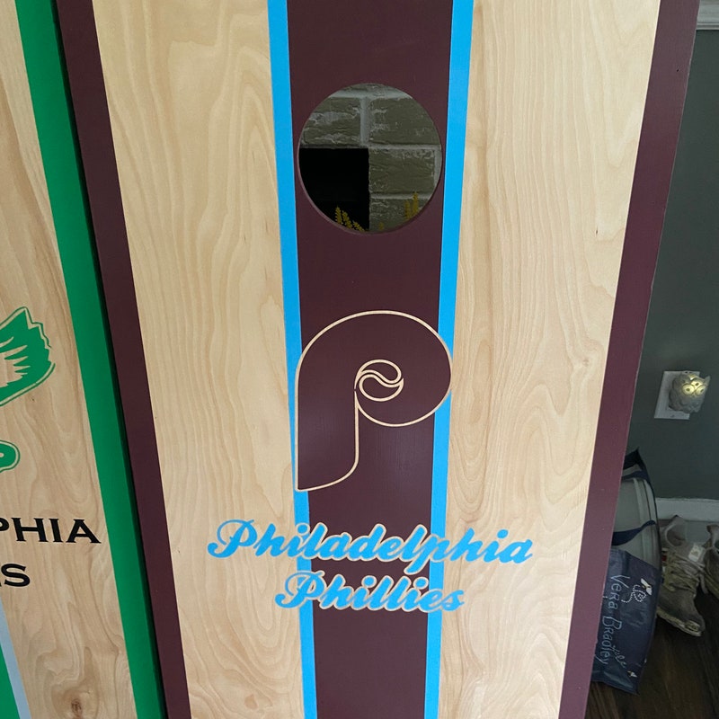 Personalized Monogrammed Cornhole Boards for Gatherings