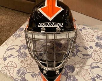 Custom painted goalie masks