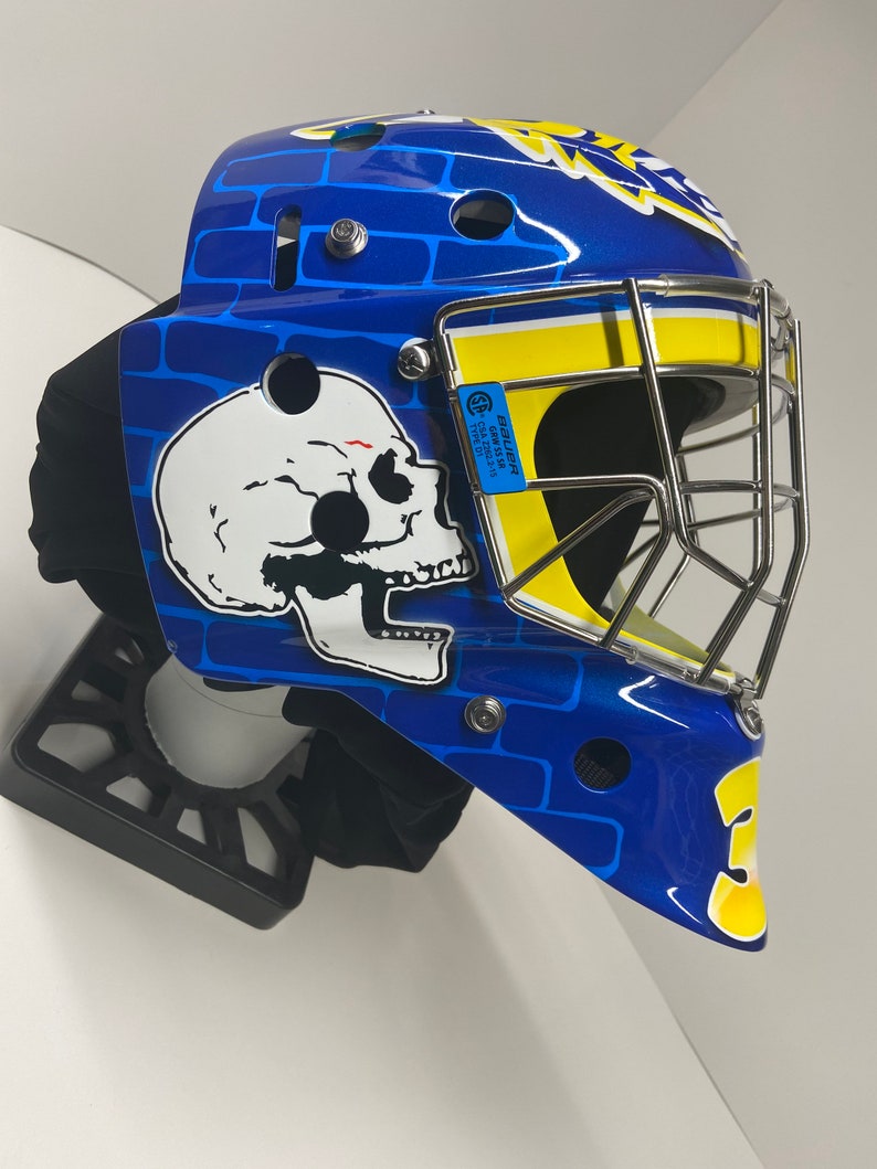 Custom Painted Goalie Masks Etsy