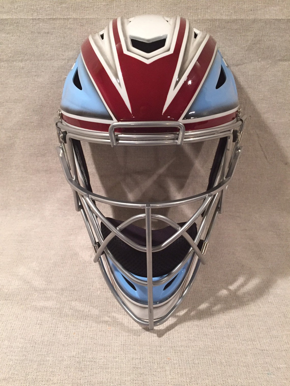 Custom painted catchers helmets Etsy