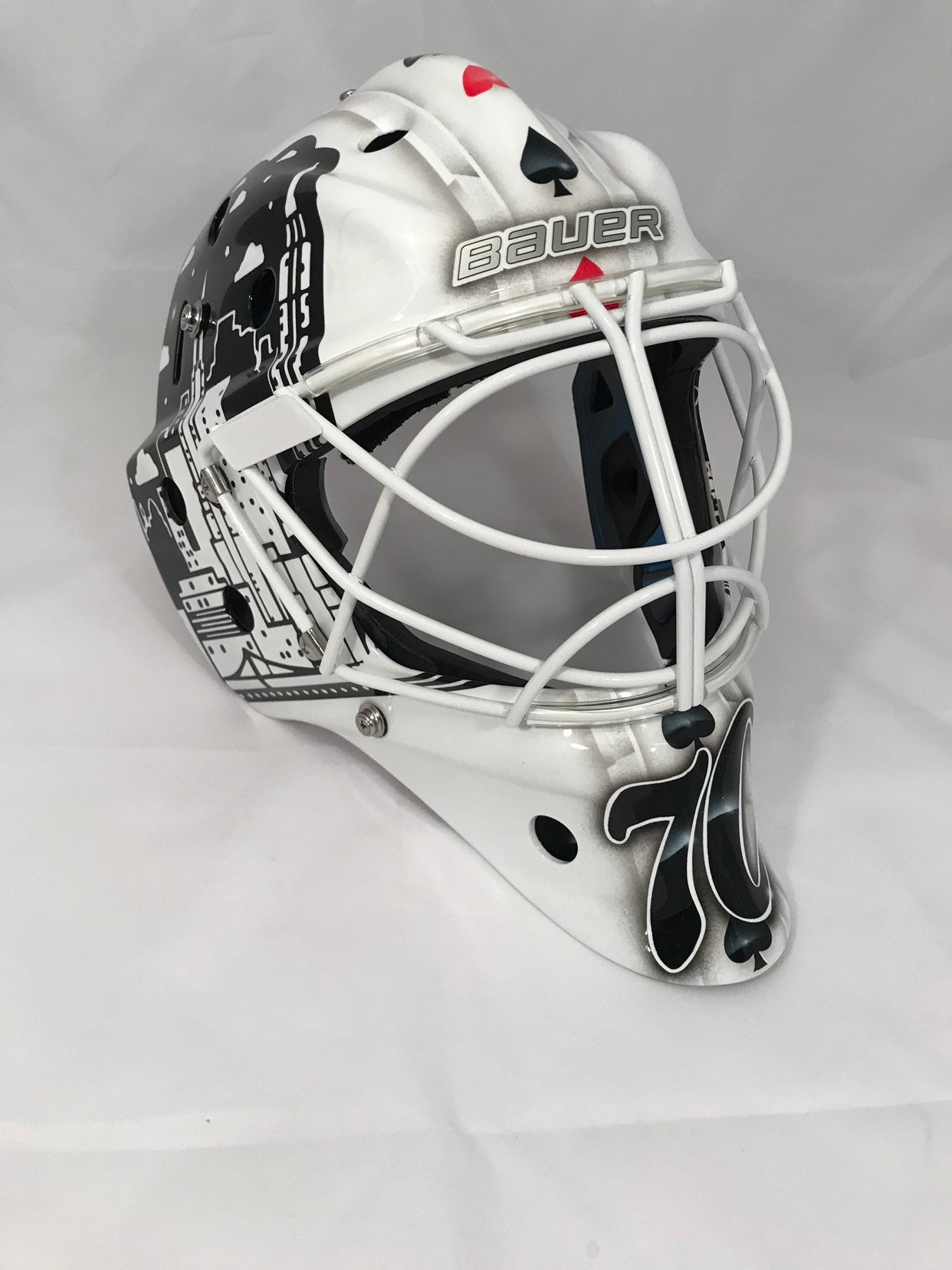 Custom Painted Goalie Masks | Etsy