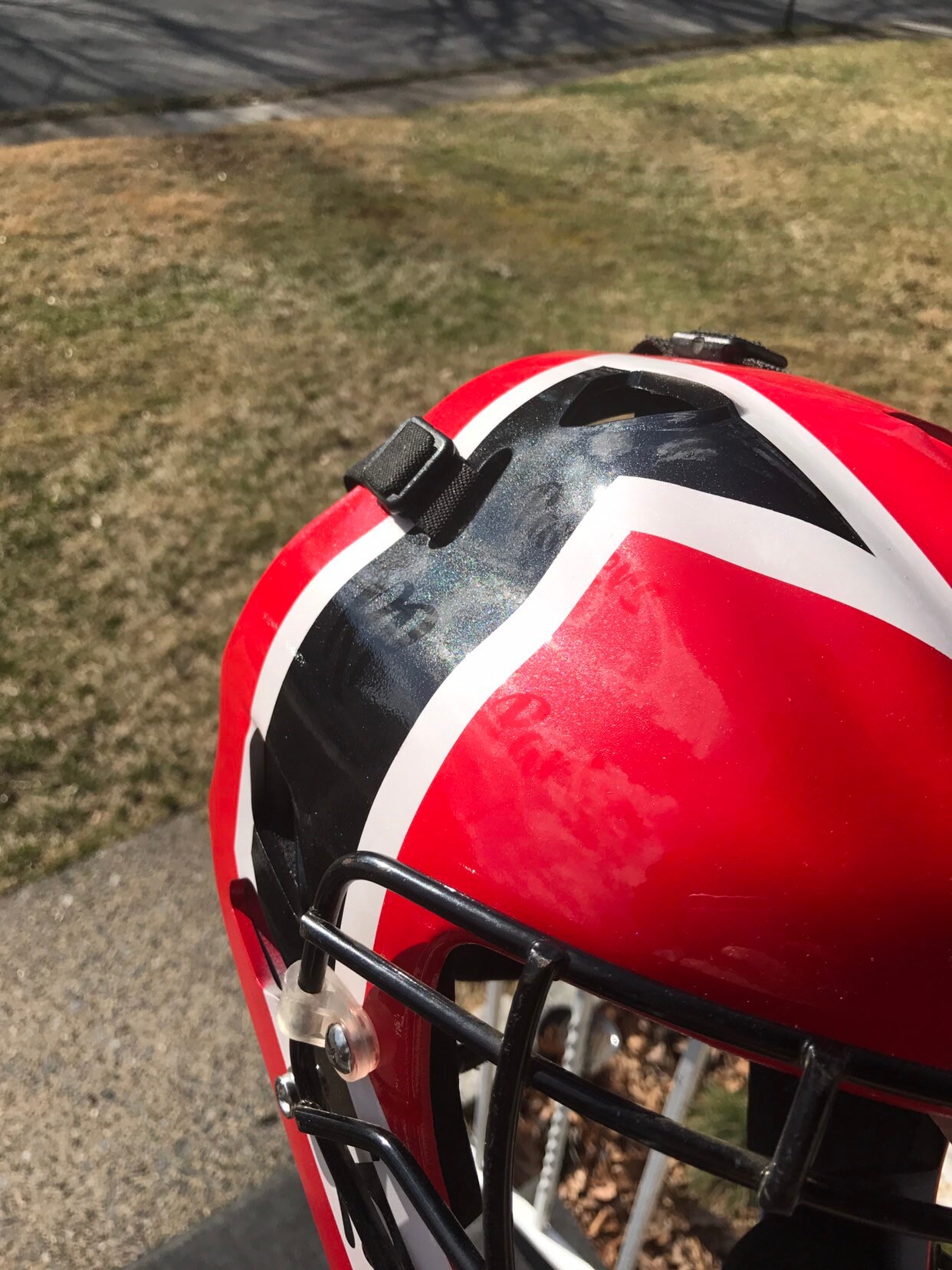 Custom Painted Catchers Helmets Etsy