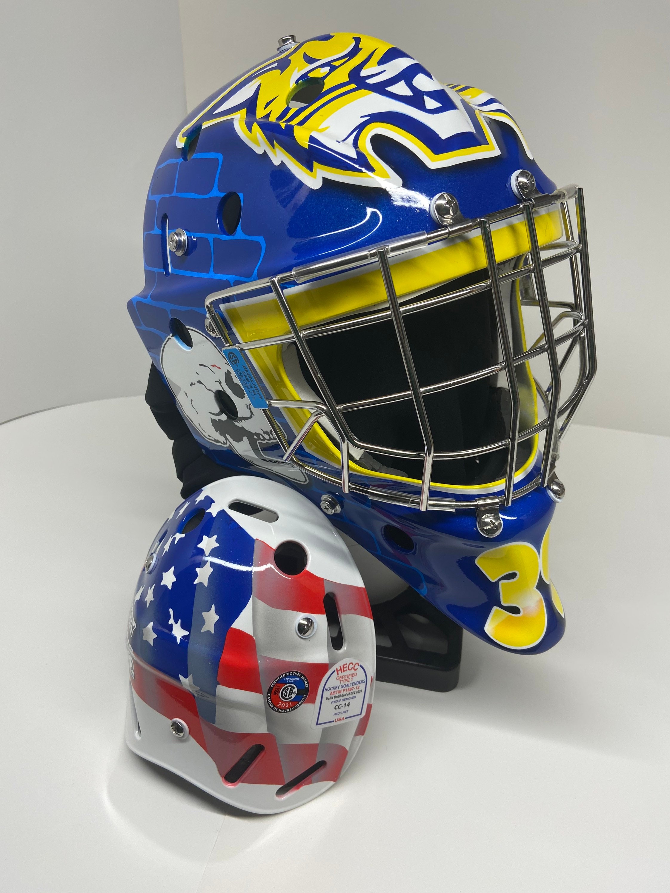 Franklin Sports Youth Hockey Goalie Masks -Street Hockey Goalie Mask for  Kids - Glory 