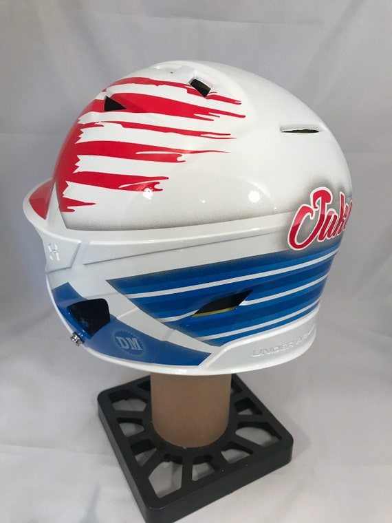 pix Airbrushed Baseball Helmets Designs custom painted batters helmets