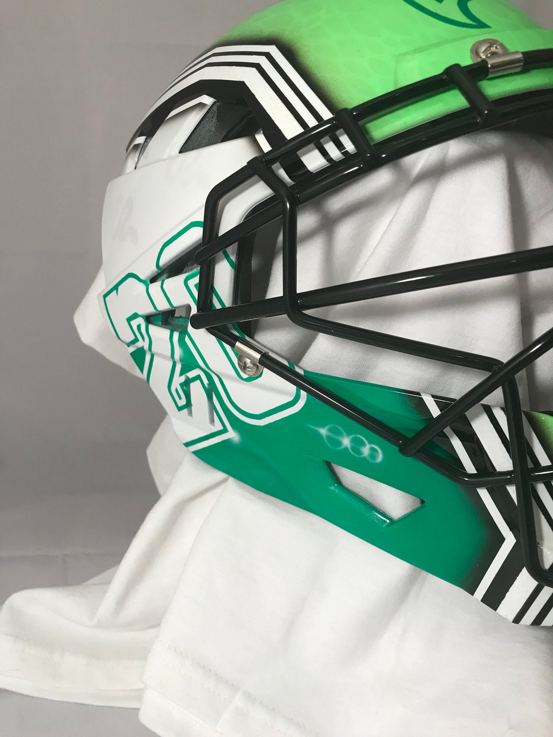 Custom painted catchers helmets Etsy