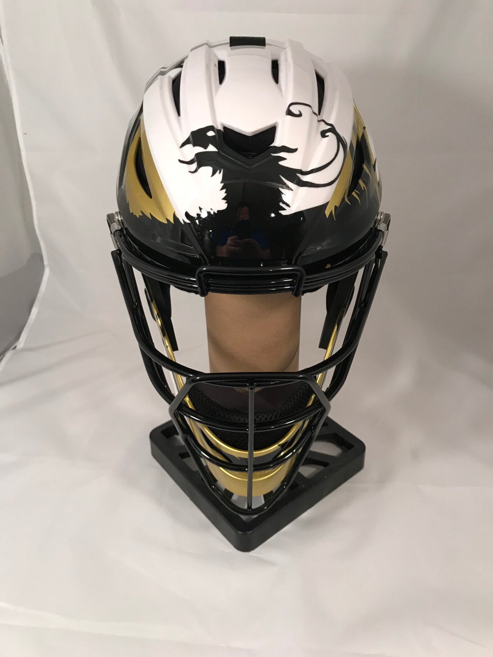 Custom Painted Catchers Helmets Etsy