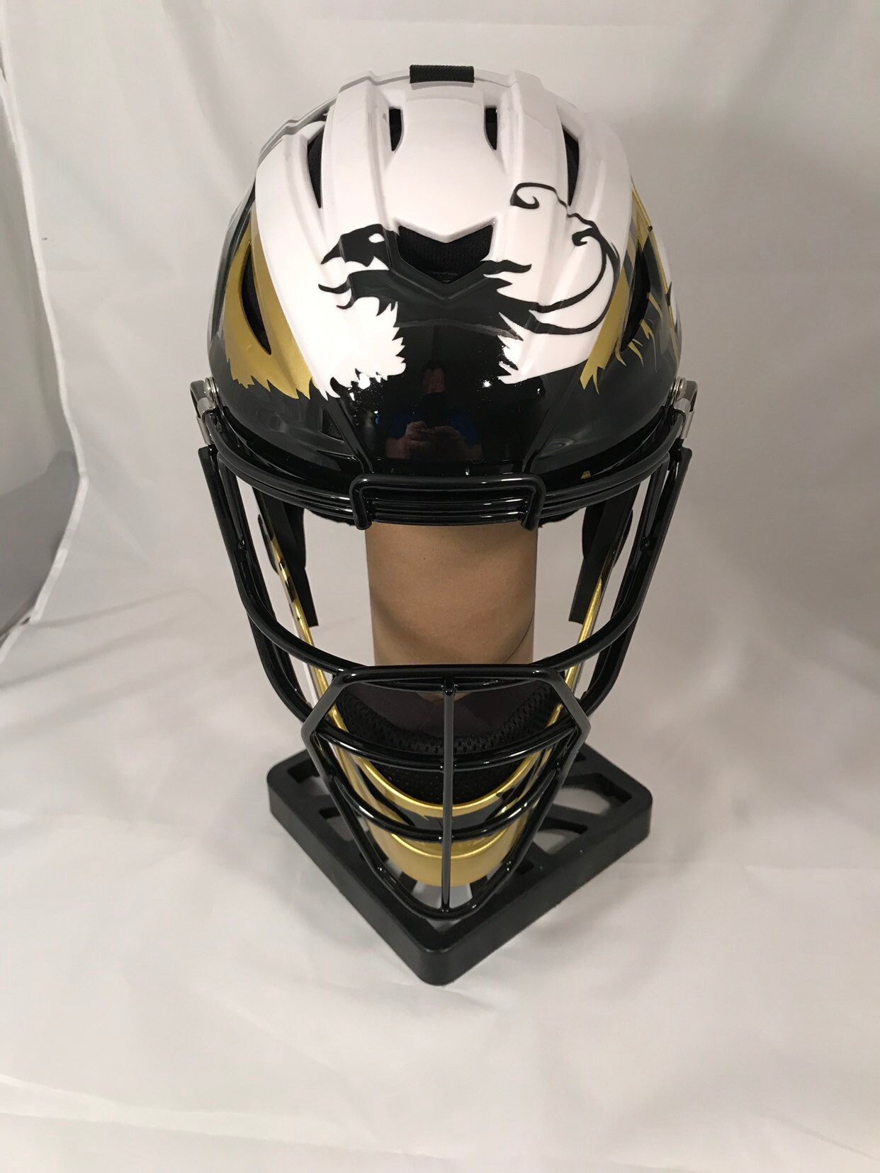 Custom Painted Catchers Helmets Etsy
