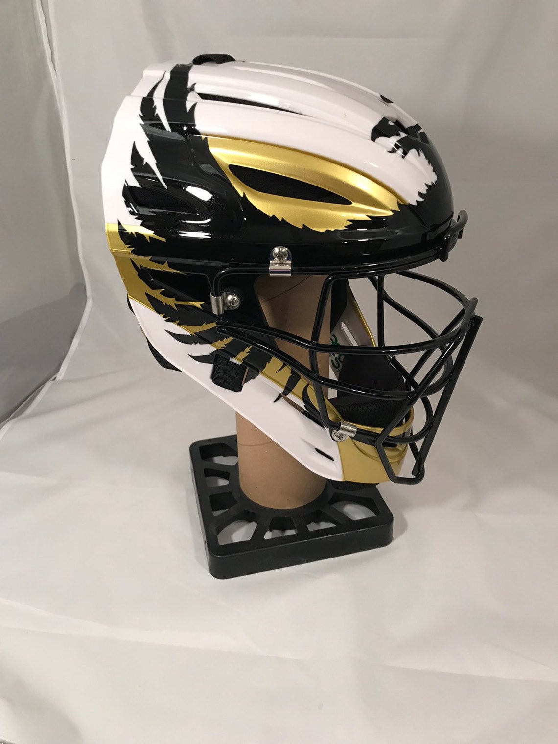 Custom Painted Catchers Helmets Etsy
