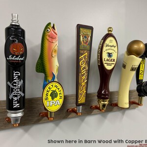 Tap Handle Wall Display (rack) - Holds 6 Tap Handles - 24