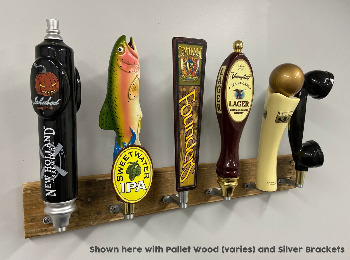 Tap Handle Wall Display 24 Wide 6 Tap Handles or Etsy