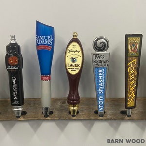 Tap Handle Wall Display (rack) - Holds 9 Tap Handles - 36