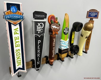Tap Handle Wall Display (Cleat) - 18&quot;, 24&quot; or 36&quot; Long