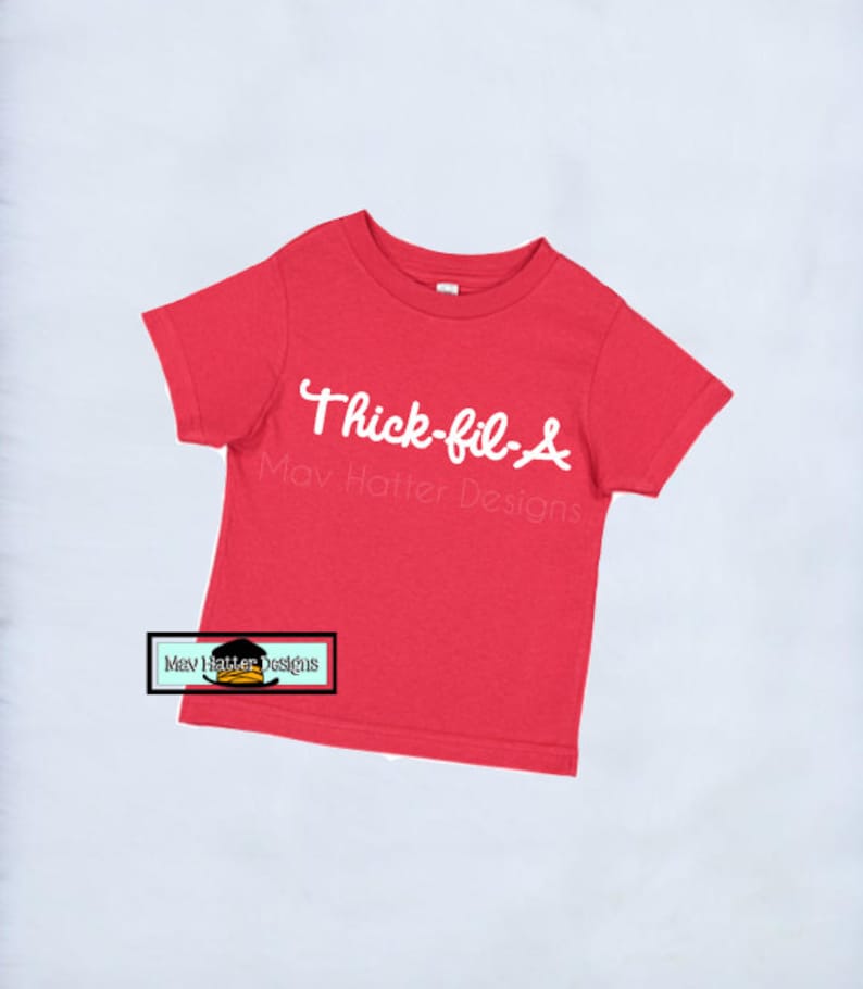 Thick-fil-a T Shirt a Cute Fun Spin on Chick-fil-A