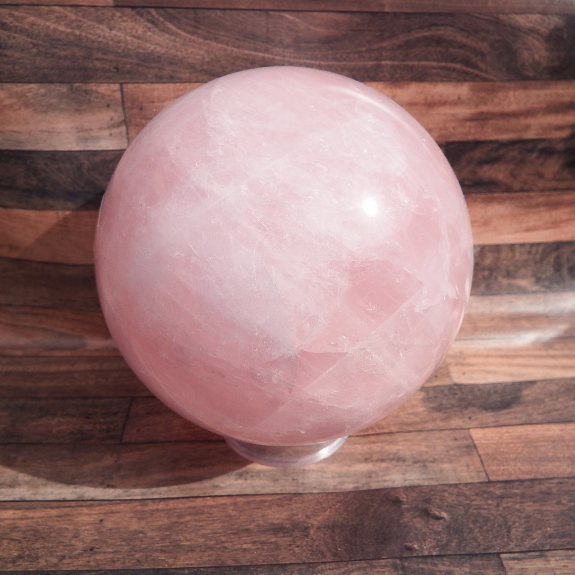 Large Pink Rose Quartz Sphere 3 3/4 Inch / Stone Ball / Gift Etsy