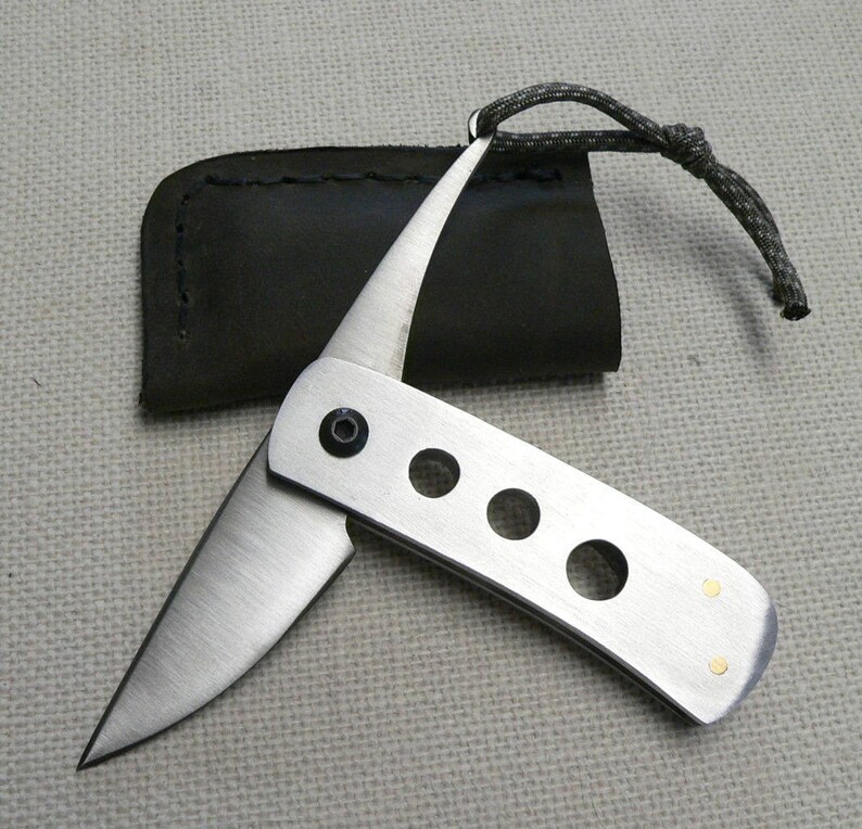 Custom Friction Folder Aluminum Handleunique Handmade Etsy